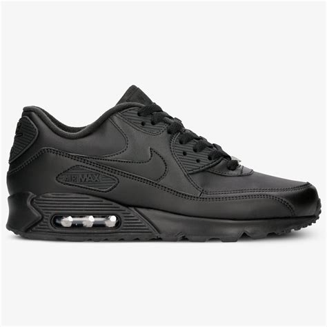 Nike Air Max 90 Leder Schwarz Herren – 302519